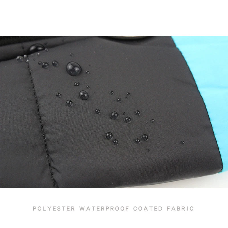 Waterproof Padded Dog Jacket - Winter Zipper Vest for Dogs