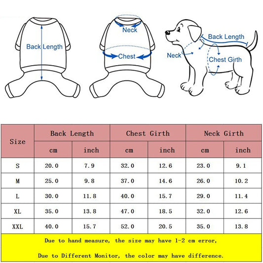 Soft Fleece Pet Sweater - Autumn, Winter Warm Clothes