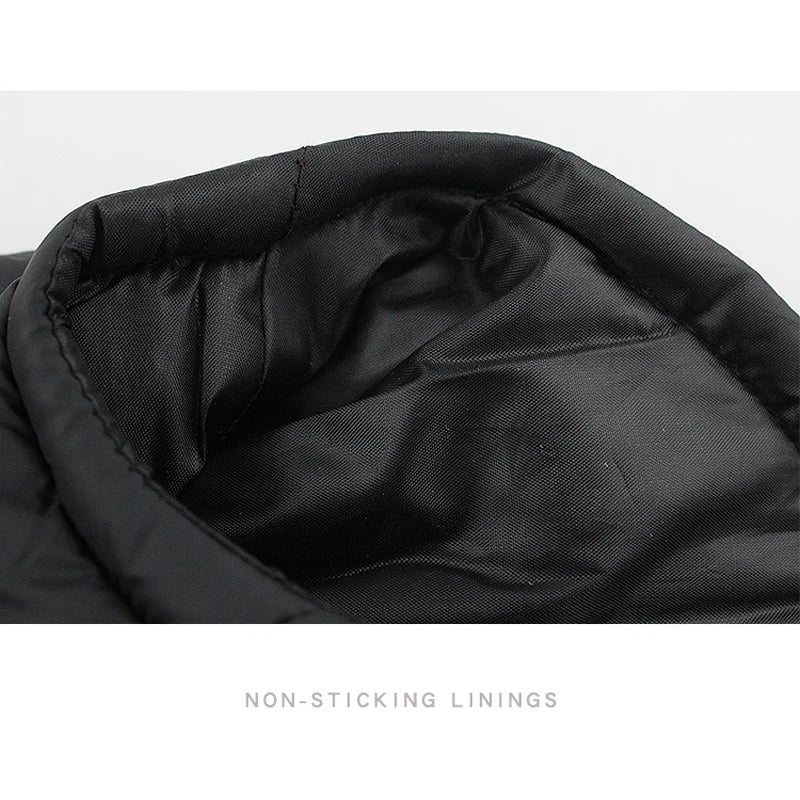 Waterproof Padded Dog Jacket - Winter Zipper Vest for Dogs