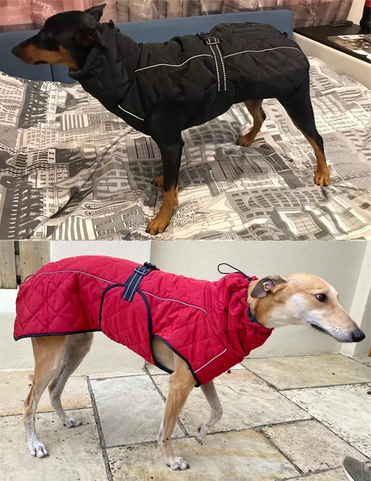 Waterproof Reflective Dog Jacket - Warm Outdoor Winter Vest