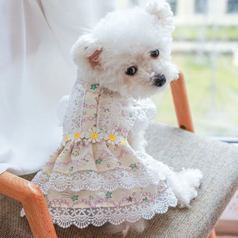 RoyalPaws™ Daisy Tutu - Elegant Pet Dress