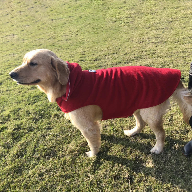 Cozy Fleece Dog Jacket – Warm Winter Coat for All Sizes