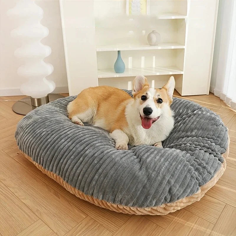 Winter Soft Dog Bed – Warm Floor Mat for Dogs & Cats