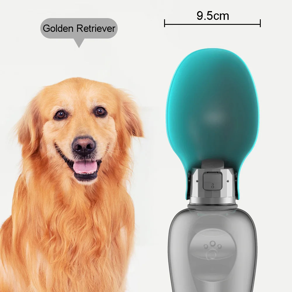 PawBreeze Hydration Bottle - Leakproof Travel Dispenser