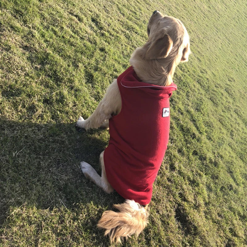 Cozy Fleece Dog Jacket – Warm Winter Coat for All Sizes