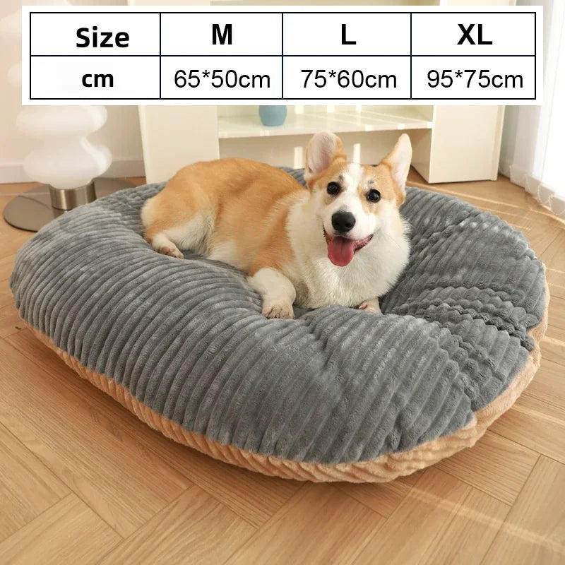 Winter Soft Dog Bed – Warm Floor Mat for Dogs & Cats