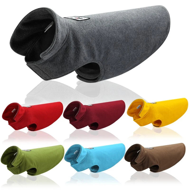 Cozy Fleece Dog Jacket – Warm Winter Coat for All Sizes
