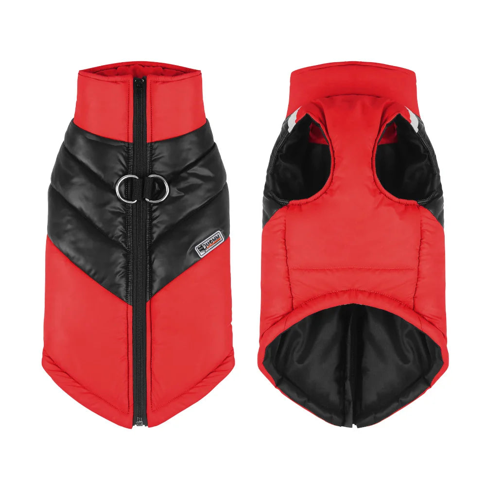 Waterproof Dog Jacket – Winter Warm Vest for Small & Large Dogs