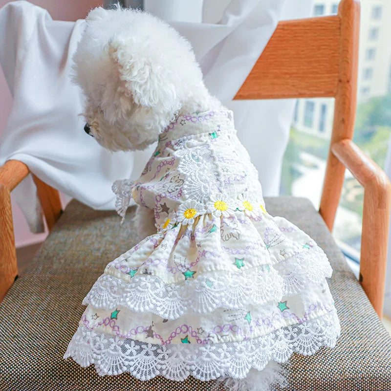 RoyalPaws™ Daisy Tutu - Elegant Pet Dress