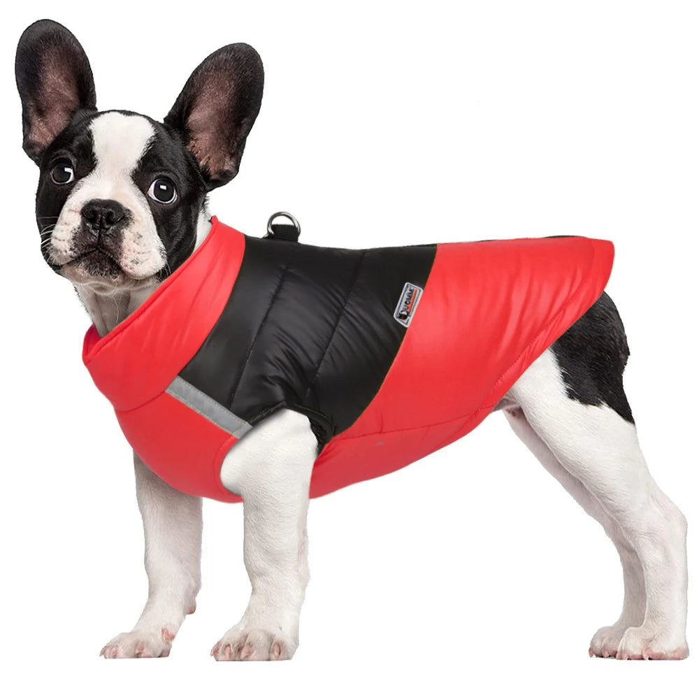 Waterproof Dog Jacket – Winter Warm Vest for Small & Large Dogs