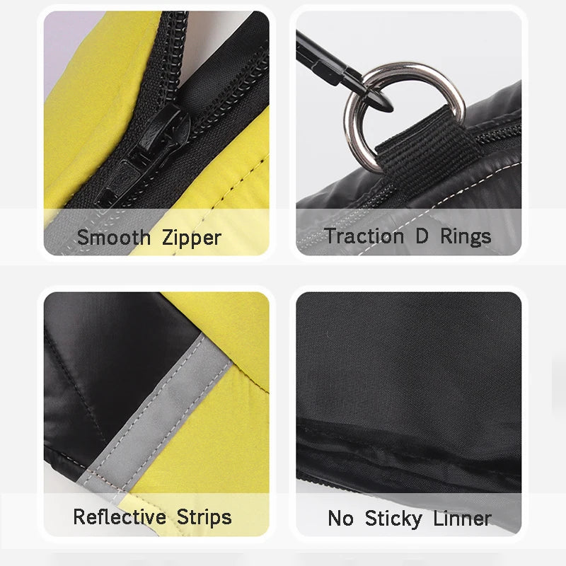 Waterproof Dog Jacket – Winter Warm Vest for Small & Large Dogs