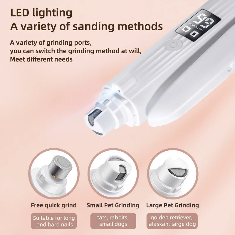 Intelligent Dog Nail Polisher – Professional Grooming Tool