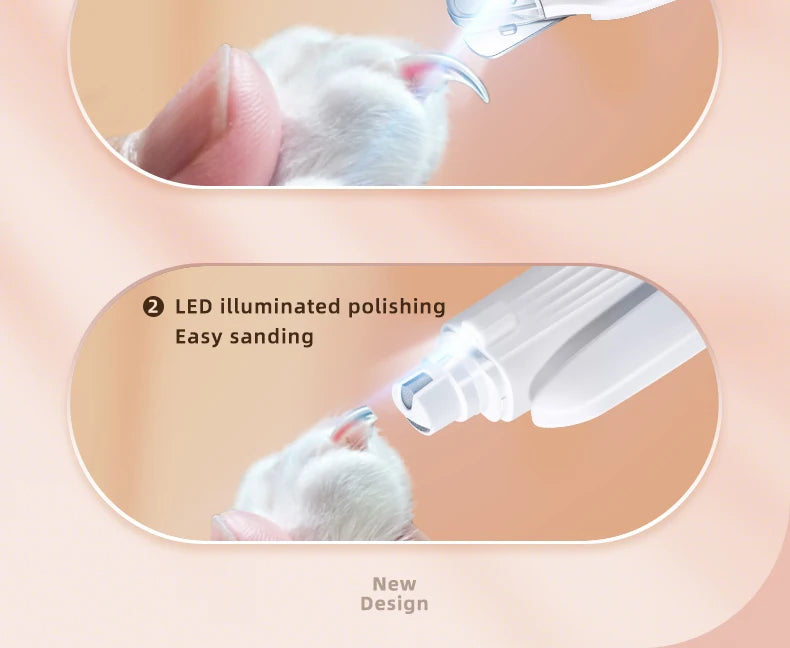 Intelligent Dog Nail Polisher – Professional Grooming Tool