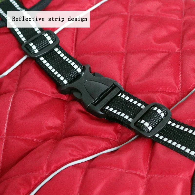 Waterproof Reflective Dog Jacket - Warm Outdoor Winter Vest