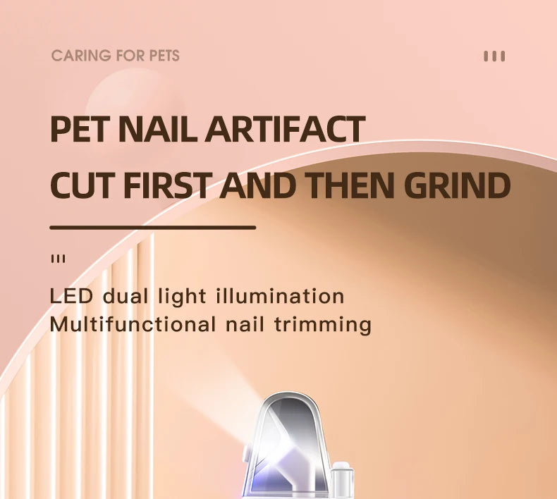 Intelligent Dog Nail Polisher – Professional Grooming Tool