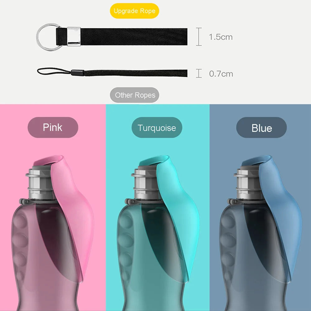PawBreeze Hydration Bottle - Leakproof Travel Dispenser