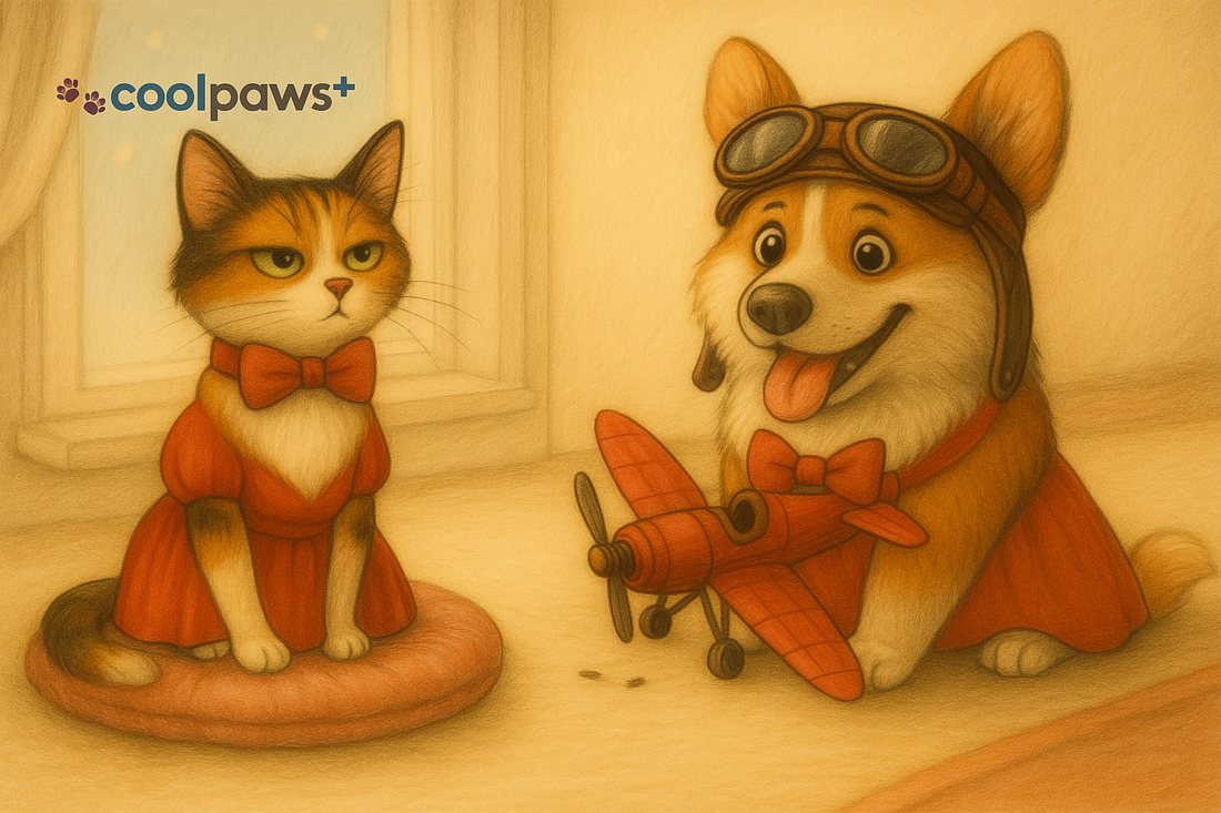 🐾 Story 2 - Bobby Tries to Be Elegant for a Day