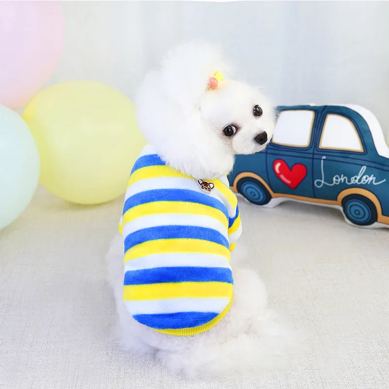 Soft Fleece Pet Sweater - Autumn, Winter Warm Clothes