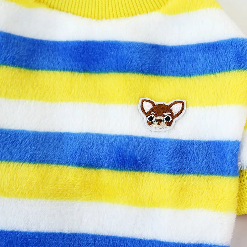 Soft Fleece Pet Sweater - Autumn, Winter Warm Clothes