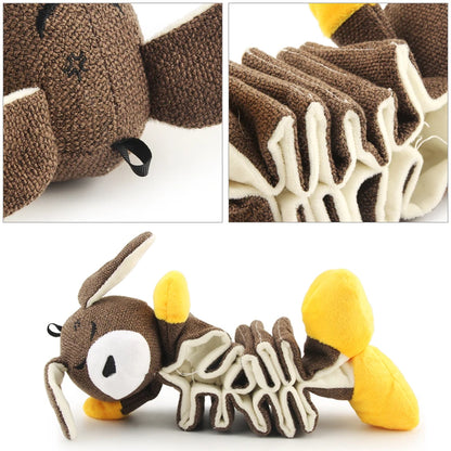 Slow Feeder Plush Dog Toy – Koala, Kangaroo, Hippo Design