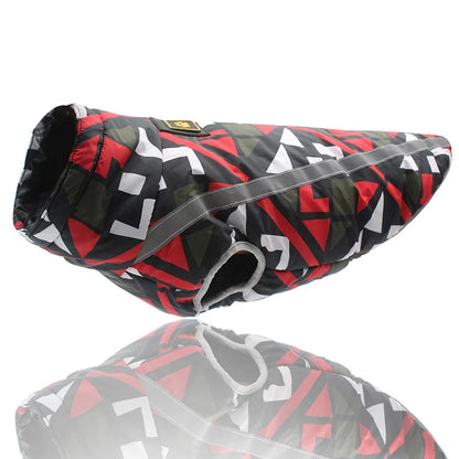Waterproof Reflective Winter Dog Jacket for Large Breeds