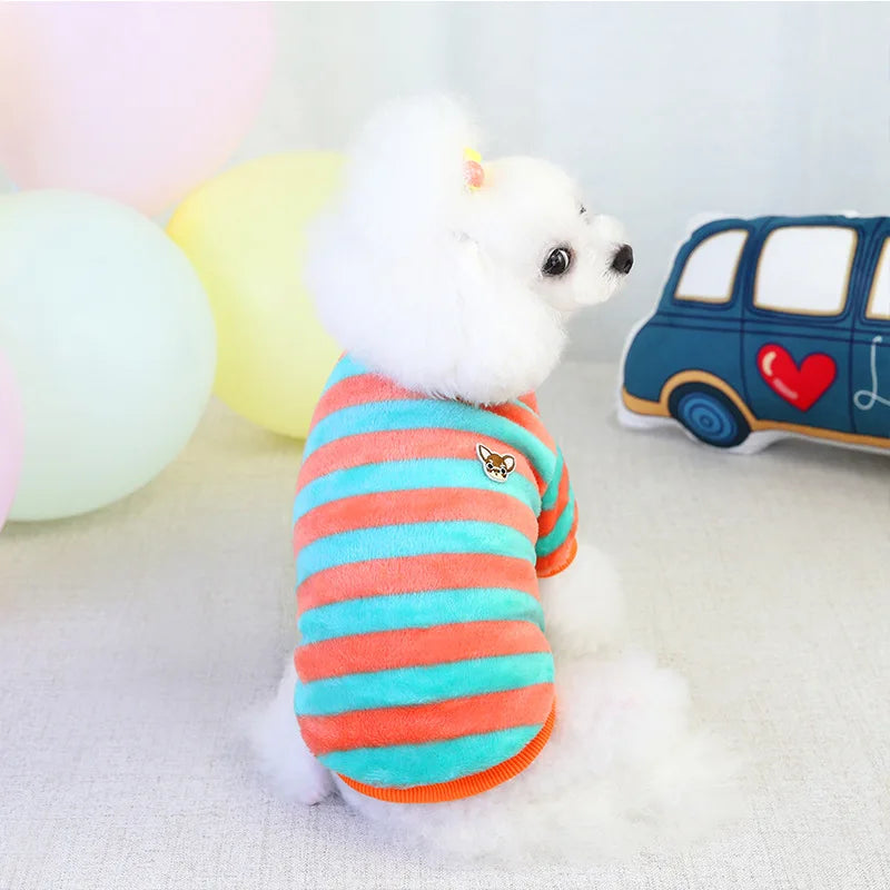 Soft Fleece Pet Sweater - Autumn, Winter Warm Clothes