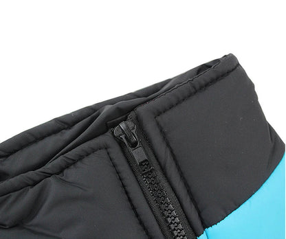 Waterproof Padded Dog Jacket - Winter Zipper Vest for Dogs