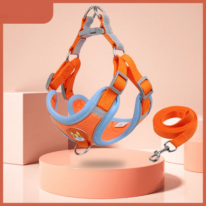 No Pull Reflective Dog Harness & Leash Set – Small Pets