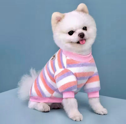Soft Fleece Pet Sweater - Autumn, Winter Warm Clothes