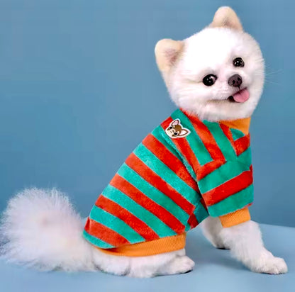 Soft Fleece Pet Sweater - Autumn, Winter Warm Clothes