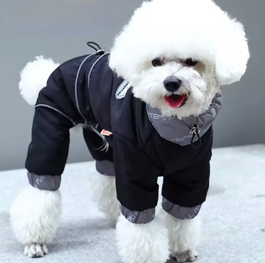 Winter Dog Jacket – Warm Reflective Coat for Small Dogs