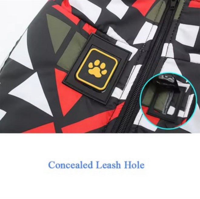 Waterproof Reflective Winter Dog Jacket for Large Breeds