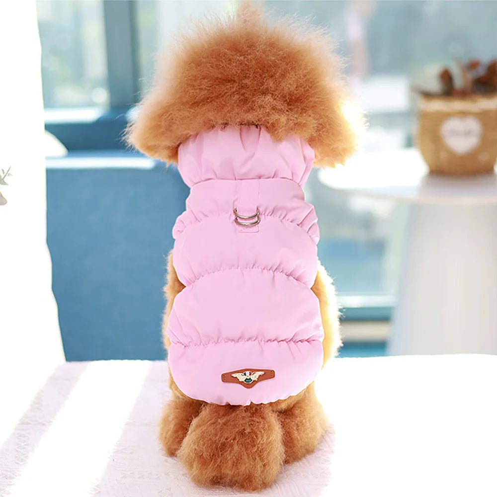 Soft Warm Winter Dog Jacket for Small & Medium Pets