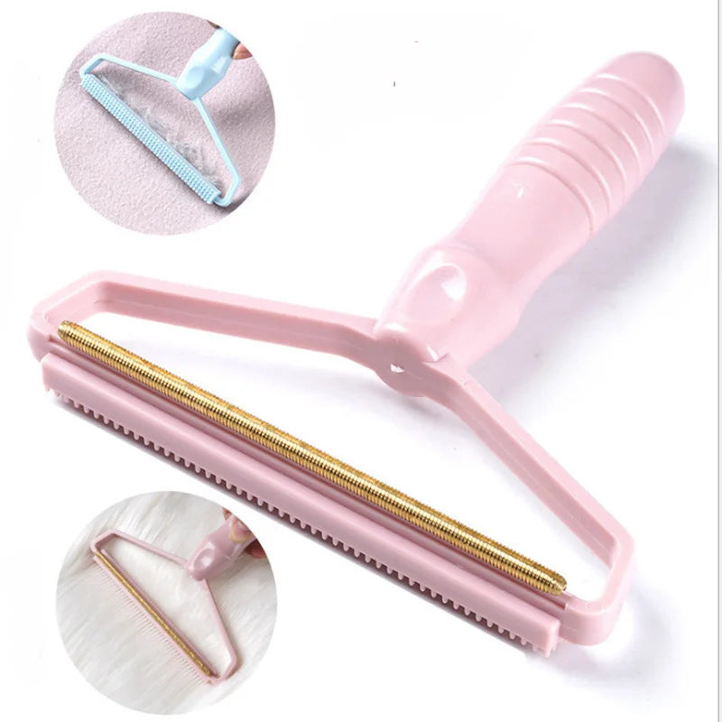 Manual Lint Remover – Double-Sided Pet Hair & Fabric Shaver