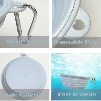 PawSip™ Travel Bowls - Collapsible 2-Pack