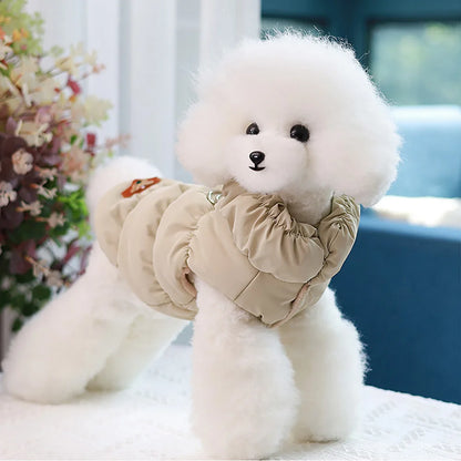 Soft Warm Winter Dog Jacket for Small & Medium Pets