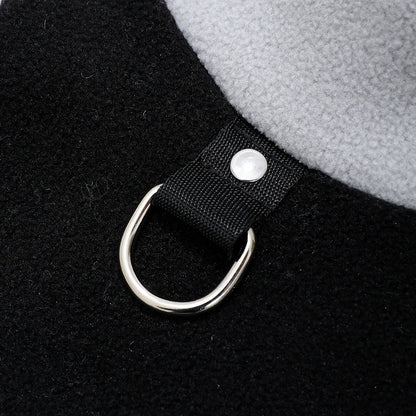 Winter Fleece Dog Jacket Vest with D-Ring – Small Dogs & Cat