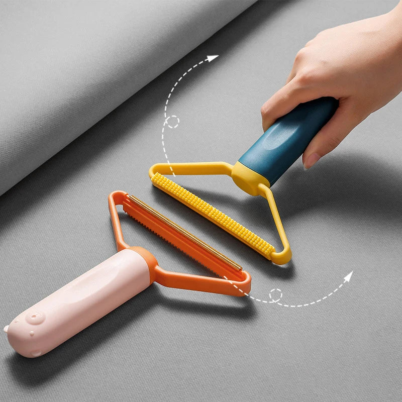 Double-Sided Pet Hair Remover Brush – Reusable & Eco-Friendly