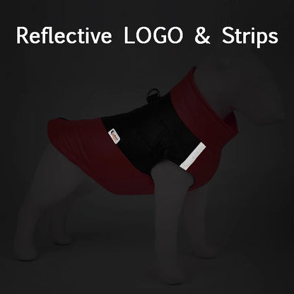 Waterproof Dog Jacket – Winter Warm Vest for Small & Large Dogs