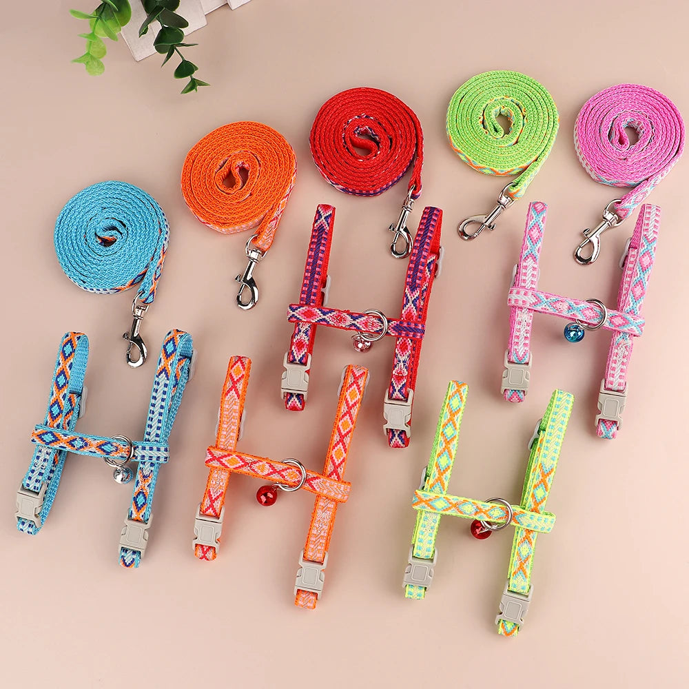 Escape-Proof Cat Harness & Leash – Adjustable, Safe & Stylish