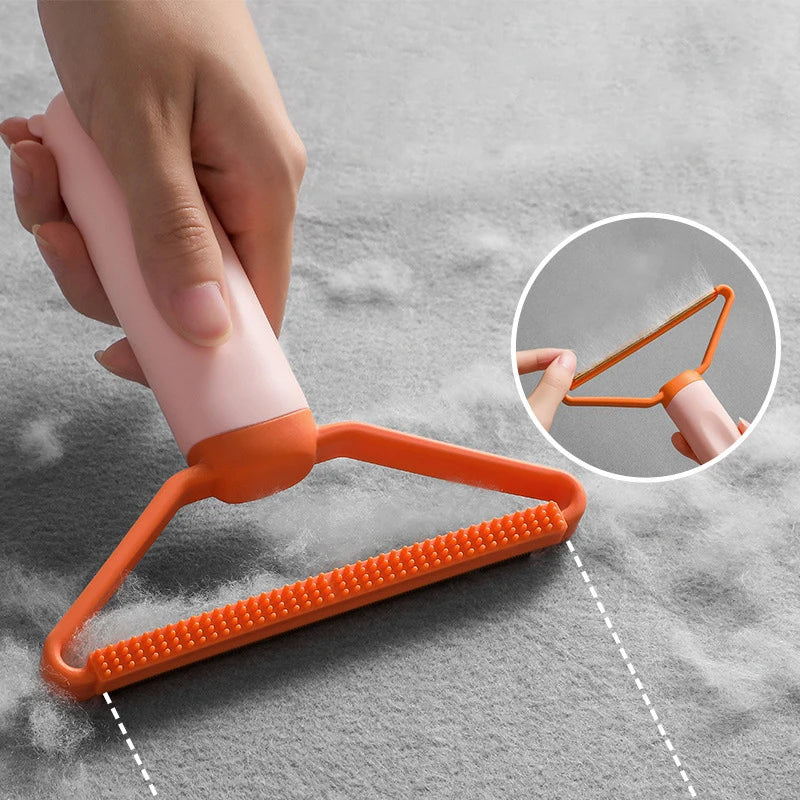 Double-Sided Pet Hair Remover Brush – Reusable & Eco-Friendly