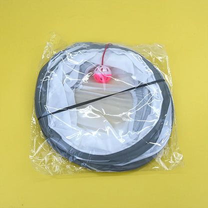 Foldable Cat Tunnel Toy - Interactive Tube for Cats & Rabbits