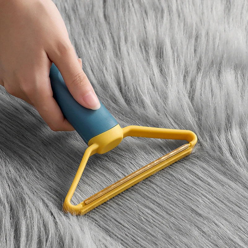 Double-Sided Pet Hair Remover Brush – Reusable & Eco-Friendly