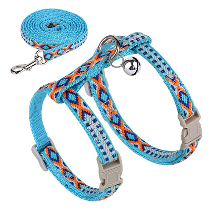 Escape-Proof Cat Harness & Leash – Adjustable, Safe & Stylish
