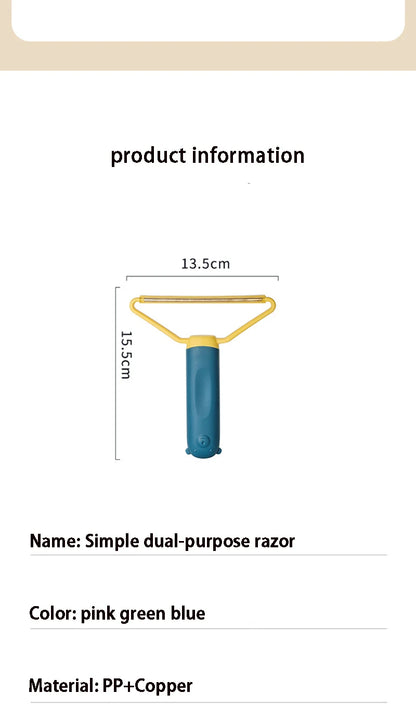 Double-Sided Pet Hair Remover Brush – Reusable & Eco-Friendly