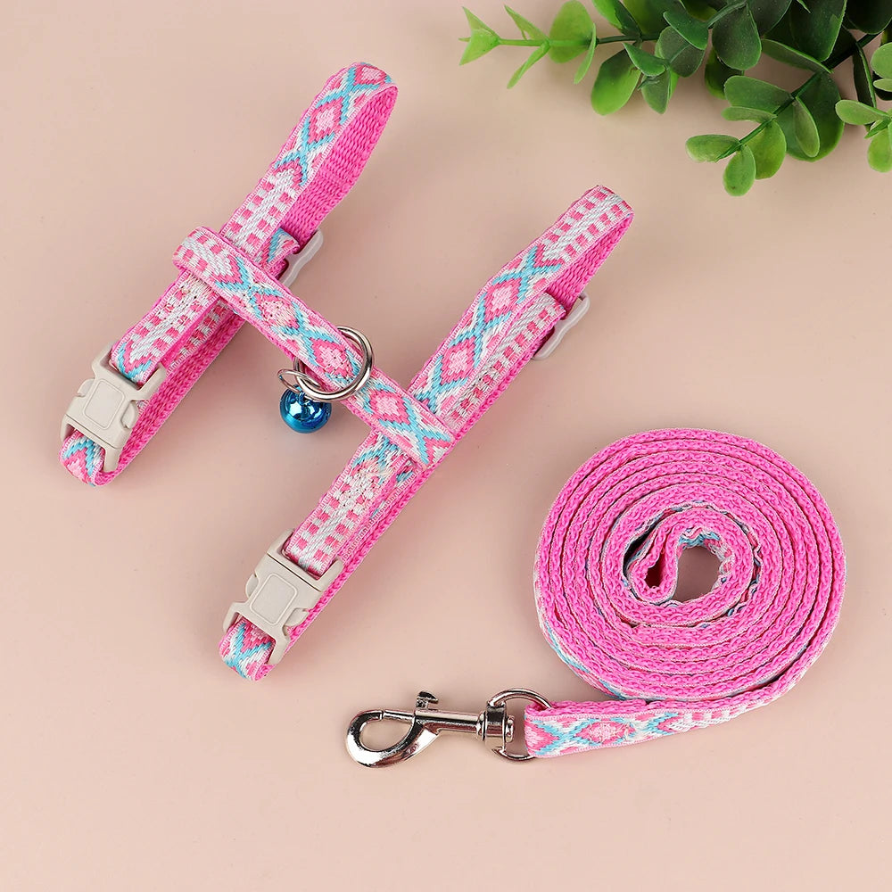 Escape-Proof Cat Harness & Leash – Adjustable, Safe & Stylish