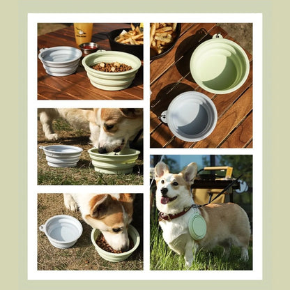 PawSip™ Travel Bowls - Collapsible 2-Pack