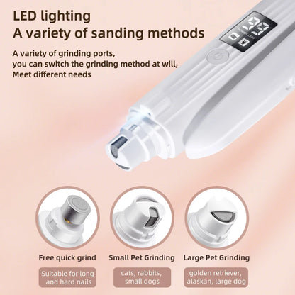 Intelligent Dog Nail Polisher – Professional Grooming Tool