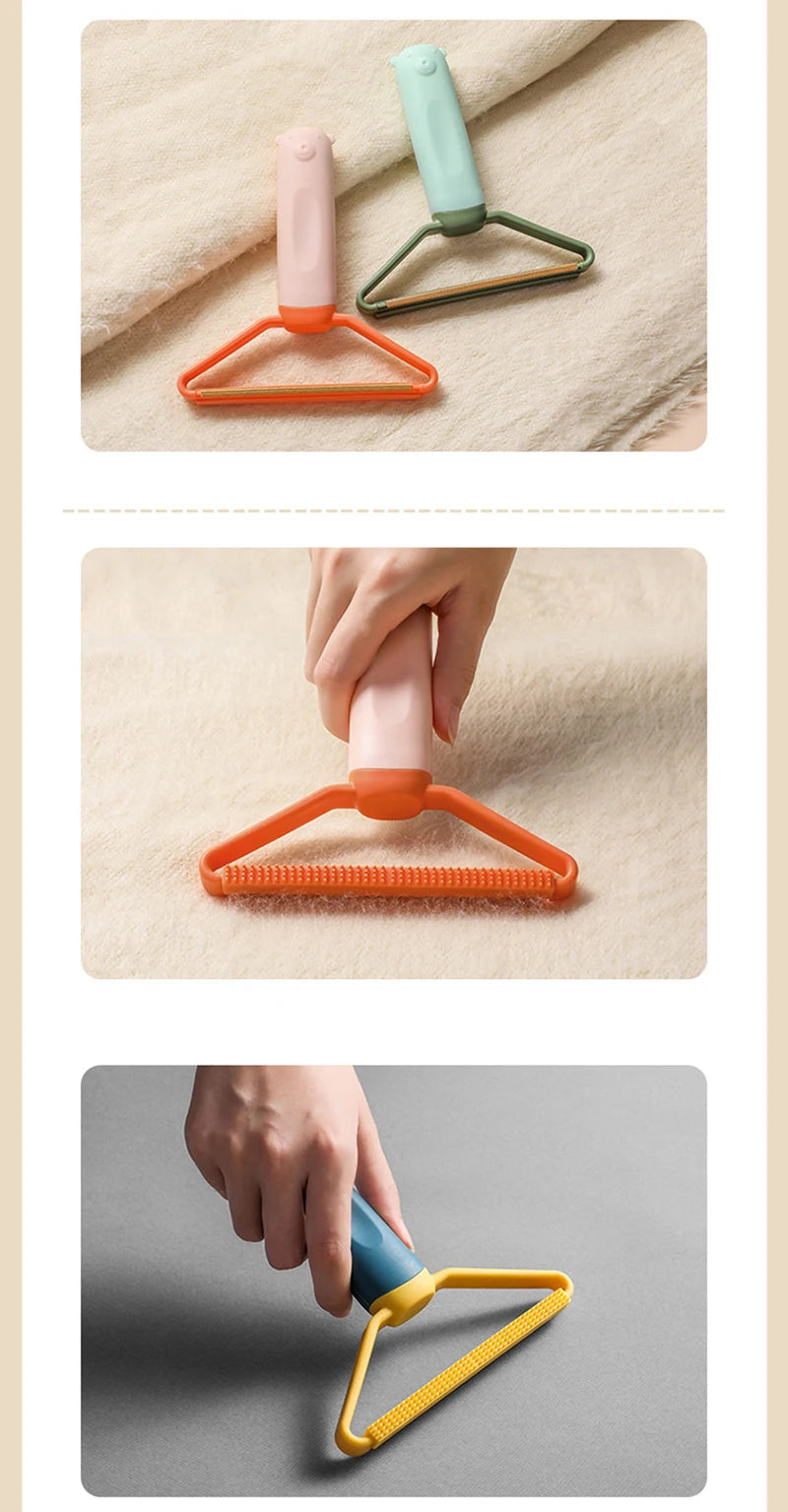 Double-Sided Pet Hair Remover Brush – Reusable & Eco-Friendly