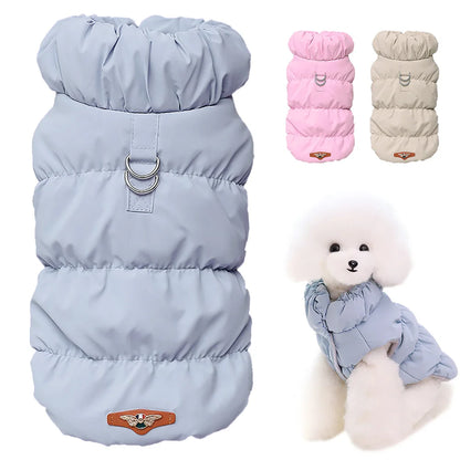 Soft Warm Winter Dog Jacket for Small & Medium Pets